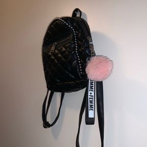 Black Mini BackPack